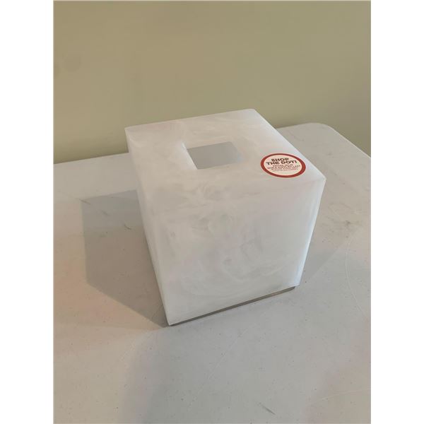 NEW Marble Style Tissue Box Cover