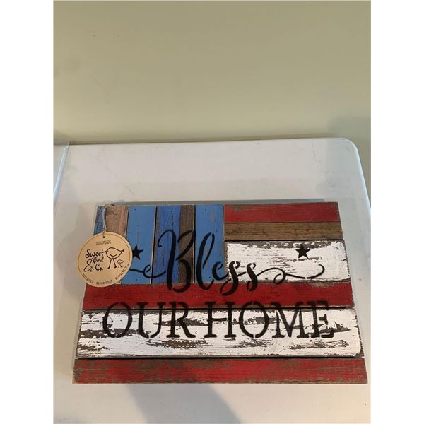 NEW Handmade Wooden USA sign