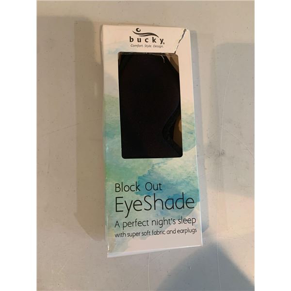 NEW Bucky'S Eyeshade and Earplugs