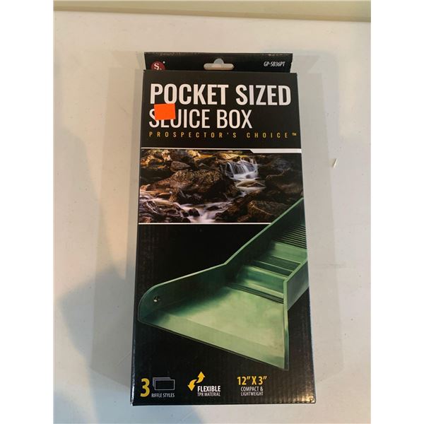 NEW Pocket Sized Sluice Box