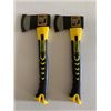 Image 1 : NEW Shopro Single Bit Axe 1 1/2 LBS Lot Of 2