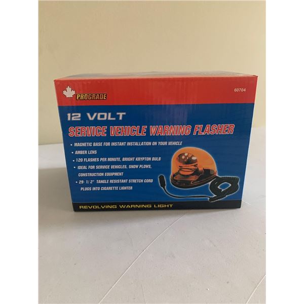NEW Pro Grade 12 Volt Service Vehicle Warning Flasher