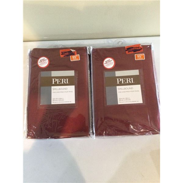 NEW Peri Spellbound One Lined Pinch Pleat Panels