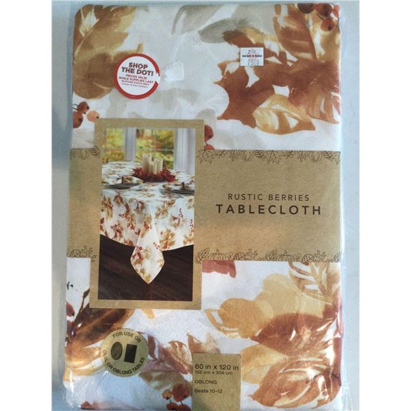 NEW Rustic Berries Tablecloth