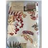 Image 1 : NEW Harvest Fern Vinyl Tablecloth