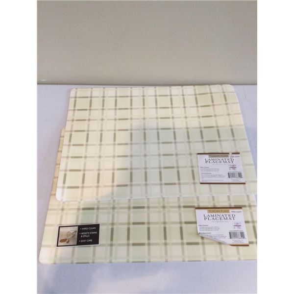 Laminated Placemats Tuscan Plaid