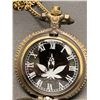 Image 2 : Vintage Style Gents NEW quartz pocket watch and chain set