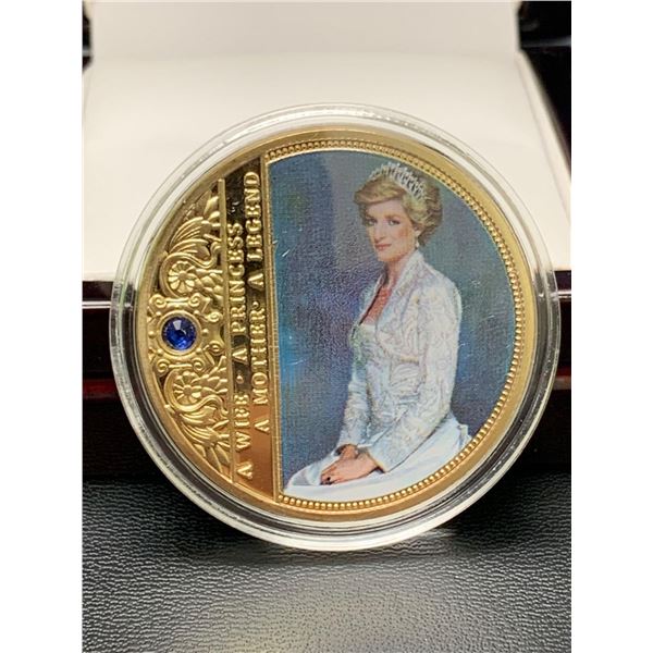 Princess Diana Commemorative NEW Cased collector medallion