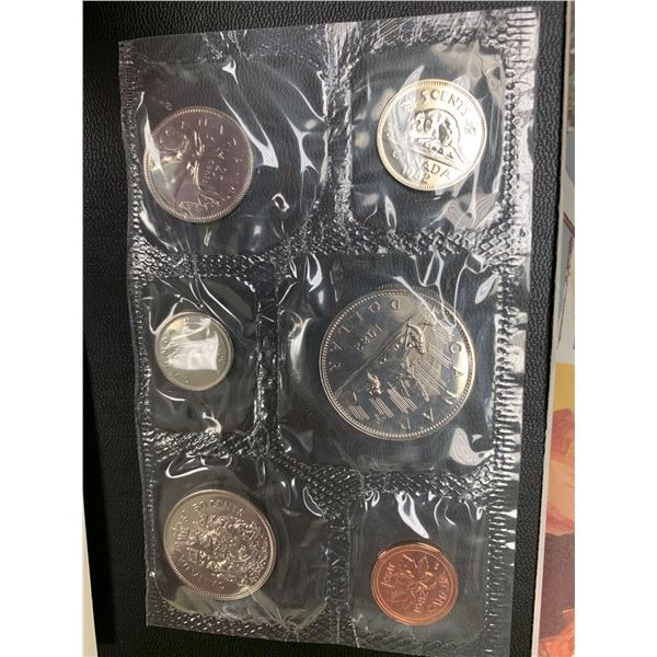 Royal Canadian Mint issed 1982 Proof like sealed coin set with certificate and original envelope