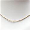 Image 1 : 10K Yellow Gold Necklace (~length 16"cm) (~weight 0.83g), Made in Canada, Suggested Retail Value $40