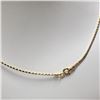 Image 4 : 10K Yellow Gold Necklace (~length 16"cm) (~weight 0.83g), Made in Canada, Suggested Retail Value $40