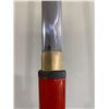 Image 3 : NEW Hand Crafted Katana Sword full length  28 inch high quality steel with wood handle and sheath. c