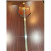 Image 1 : NEW excaliber King Arthur full size sword with hanger plaque sealed in box 32 inch.