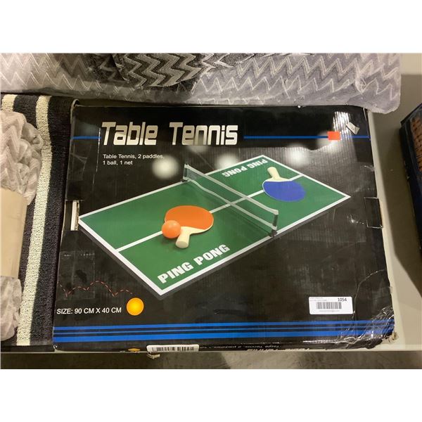 Table Tennis Game