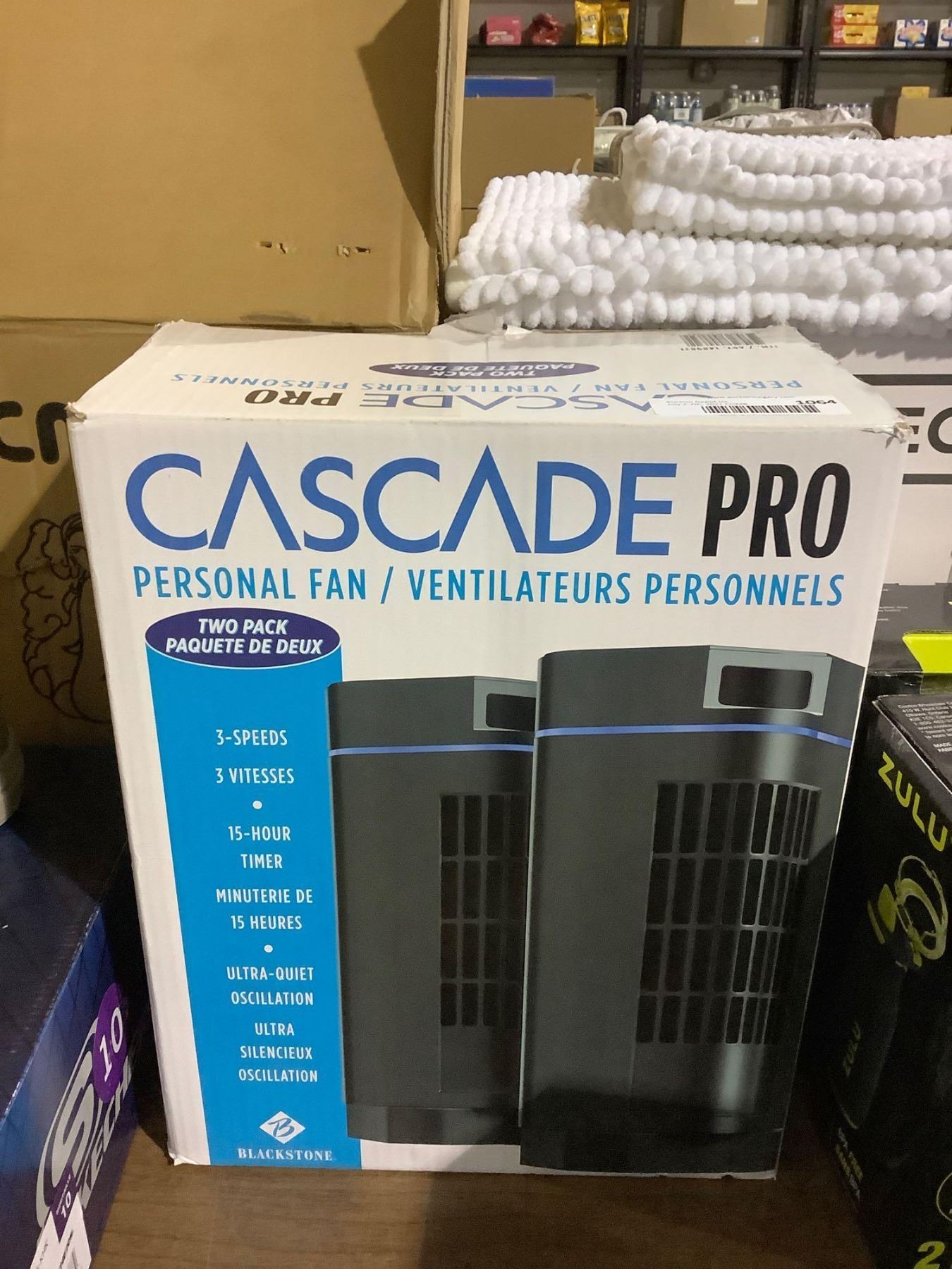 Cascade Box Fans Cascade Pro Personal Desk Fan 2-Pack