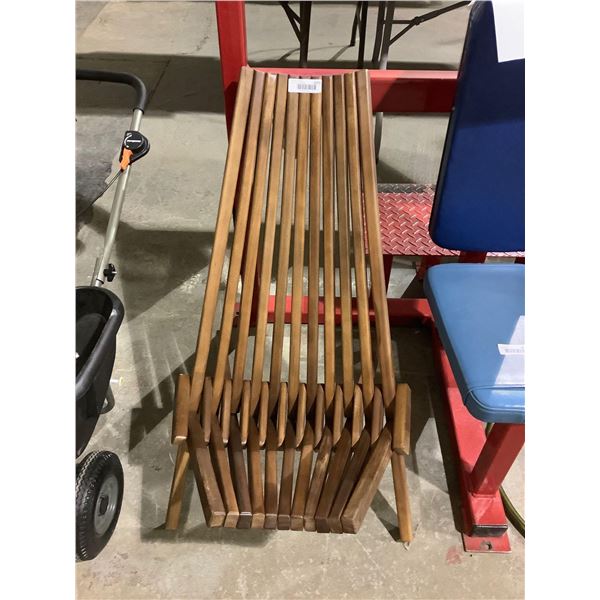 Wooden Patio Chair