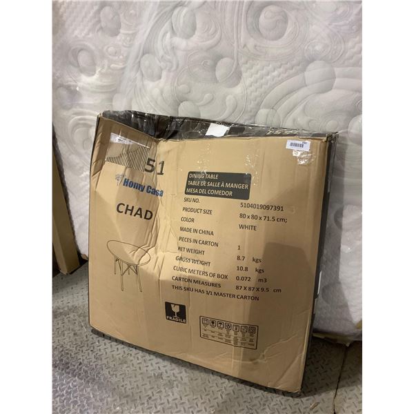 Homy Casa Round Dining Table (80cm x 80cm x 71.5cm)