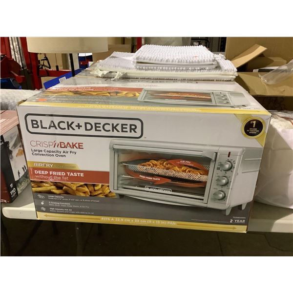 Black and Decker Crisp n Bake Large Capacity Air Fry Convection Oven