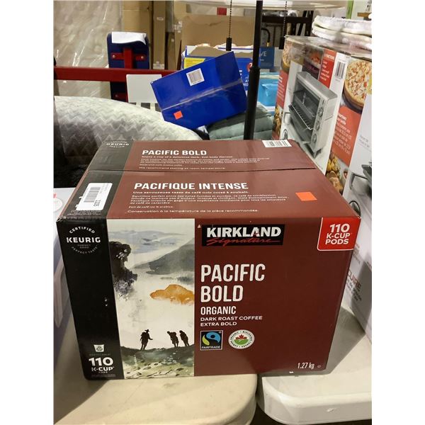 Kirkland Pacific Bold Organic Dark Roast Coffee K-Cups (1.27kg)
