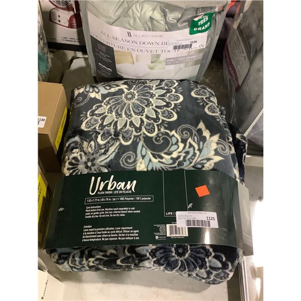 Urban Plush Throw Blanket (60in x 70in)