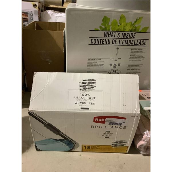 Rubbermaid Brilliance Food Storage Container Set