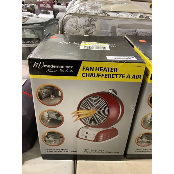 Modern Homes Compact Fan Heater