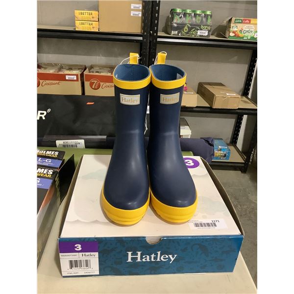 Hatley Kids Size 3 Boots