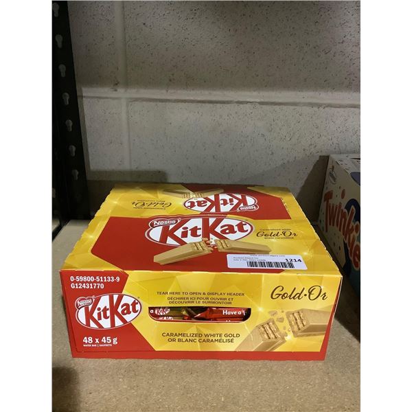 Kit Kat Caramelized White Gold Wafer Bars (48 x 45g)