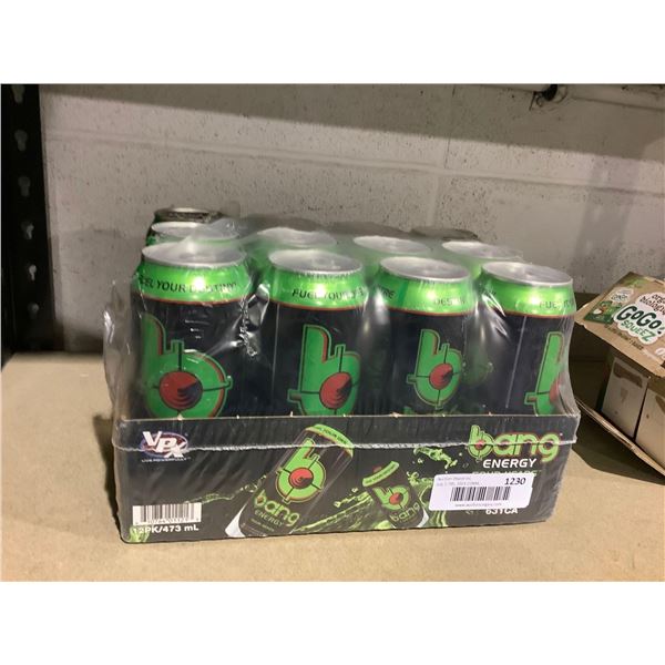 Case of VPX Bang Sour Head Energy Drinks (12 x 473mL)