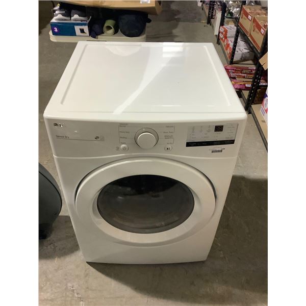 LG Electric Dryer - Model: DLE3400W