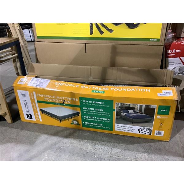 Enforce Mattress Foundation King Size Bed Base