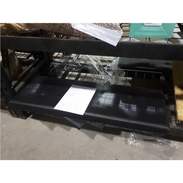 Folding Storage Ottoman (43.3in x 15in x 15in)