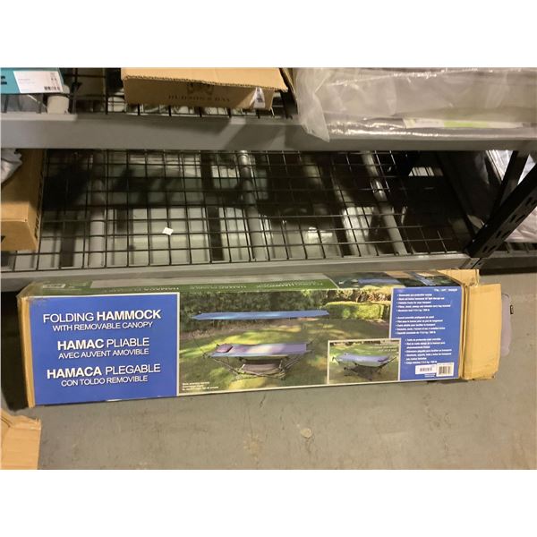 Folding Hammock w/ Removable Canopy