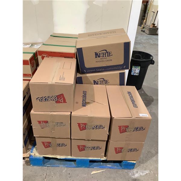 Wholesale Pallet of Assorted Chips/Croissants/snack foods