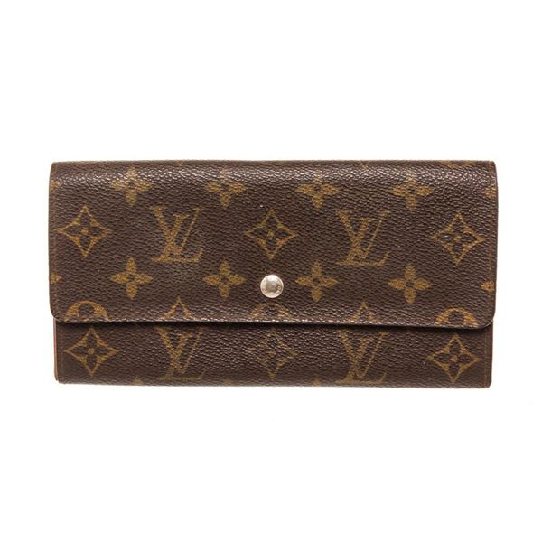 Louis Vuitton Brown Vintage Sarah Wallet