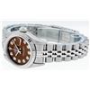 Image 7 : Rolex Ladies Stainless Steel Mother Of Pearl Diamond Quickset Datejust Wristwatc