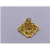 Image 1 : 22K DIAMOND SHAPE PENDANT