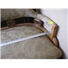 Image 2 : ANTIQUE UPHOLSTERED WOOD FRAME SETTEE