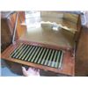 Image 2 : 1940s SIDEBOARD WITH SMALL GLASS DOORS, FOLDS OUT TO A BAR (NEEDS REPAIR)