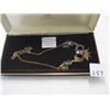Image 1 : COSTUME NECKLACE WITH HEMATITE STONES