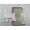 Image 1 : VIRGO 1 OZ. (.999) SILVER BAR BY NATIONAL (TAX EXEMPT)