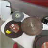 Image 2 : LOT OF CUT OFF SAW DISCS & A DIAMOND BLADE