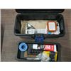 Image 2 : SMALL MASTERCRAFT TOOL BOX & CONTENTS