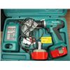 Image 1 : MAKITA 14.4V CORDLESS DRILL WITH EXTRA BATTERY & CHARGER