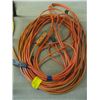 Image 1 : 2 ORANGE EXTENSION CORDS