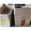 Image 1 : 2 BOXES OF ASST. NEW SMALL HARDWARE PACKAGES, ANCHOR BOLTS, ETC.