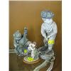 Image 1 : 3 FIGURINES, GOLFER, MUSICAL FROG, DANCING KIDS