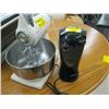 Image 2 : SUNBEAM MIXER & A BLACK & DECKER ELECTRIC CAN OPENER