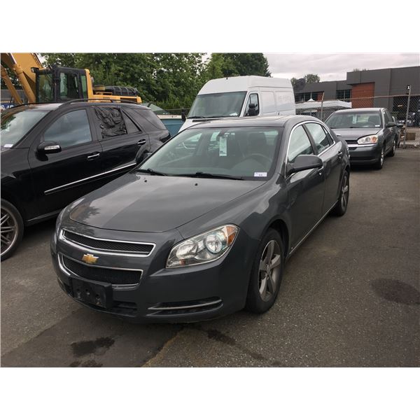 2009 CHEVROLET MALIBU LT, 4DR SEDAN, GREY, VIN # 1G1ZJ57BX9F152783,