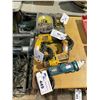 Image 1 : MAKITA JS 1660 ELECTRIC SHEAR, DEWALT DWD112 ELECTRIC DRILL, DEWALT DW511 ELECTRIC DRILL, & RATCHET